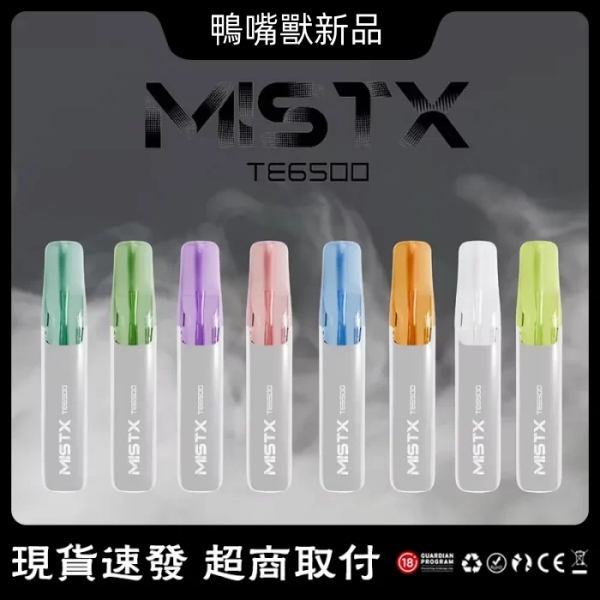 鴨嘴獸電子煙新品 鴨嘴獸拋棄式MIST TE6500口一次性電子煙 24H快速出貨