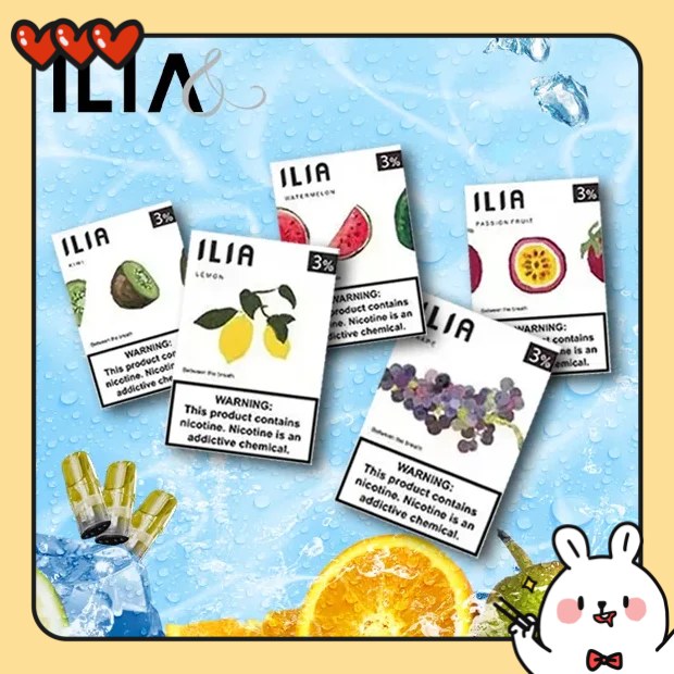ILIA煙彈推薦 ilia電子煙煙彈 3顆裝 原廠正品 24H快速出貨